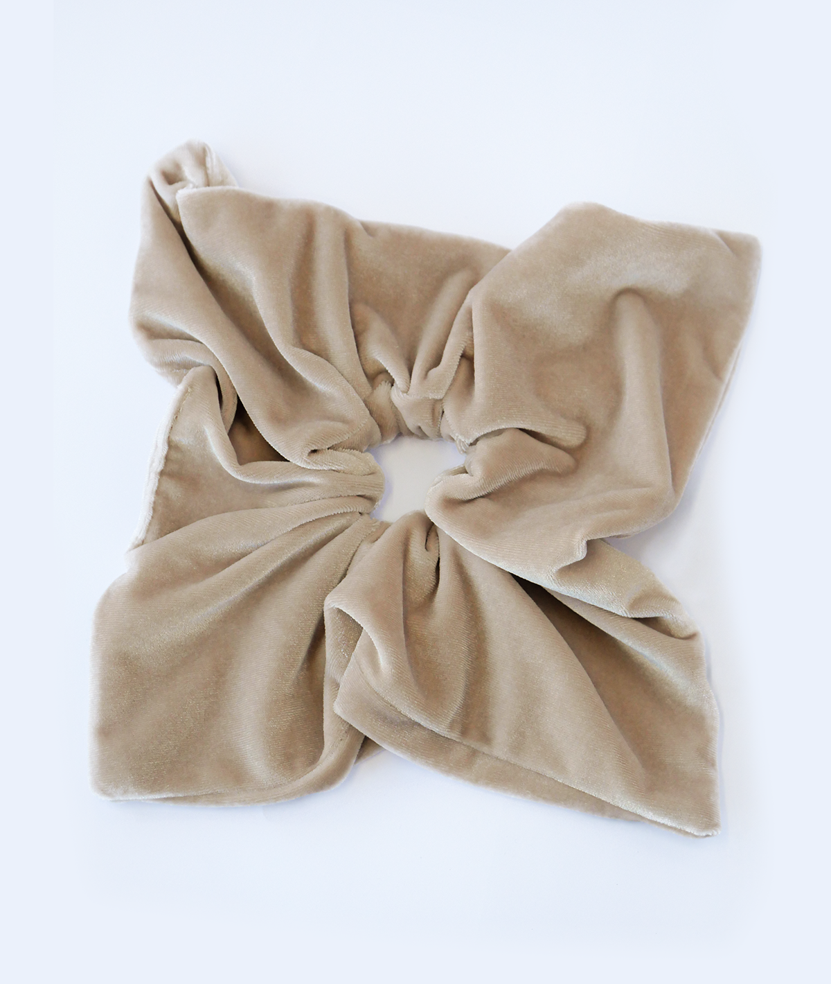 スクエアボリュームシュシュ