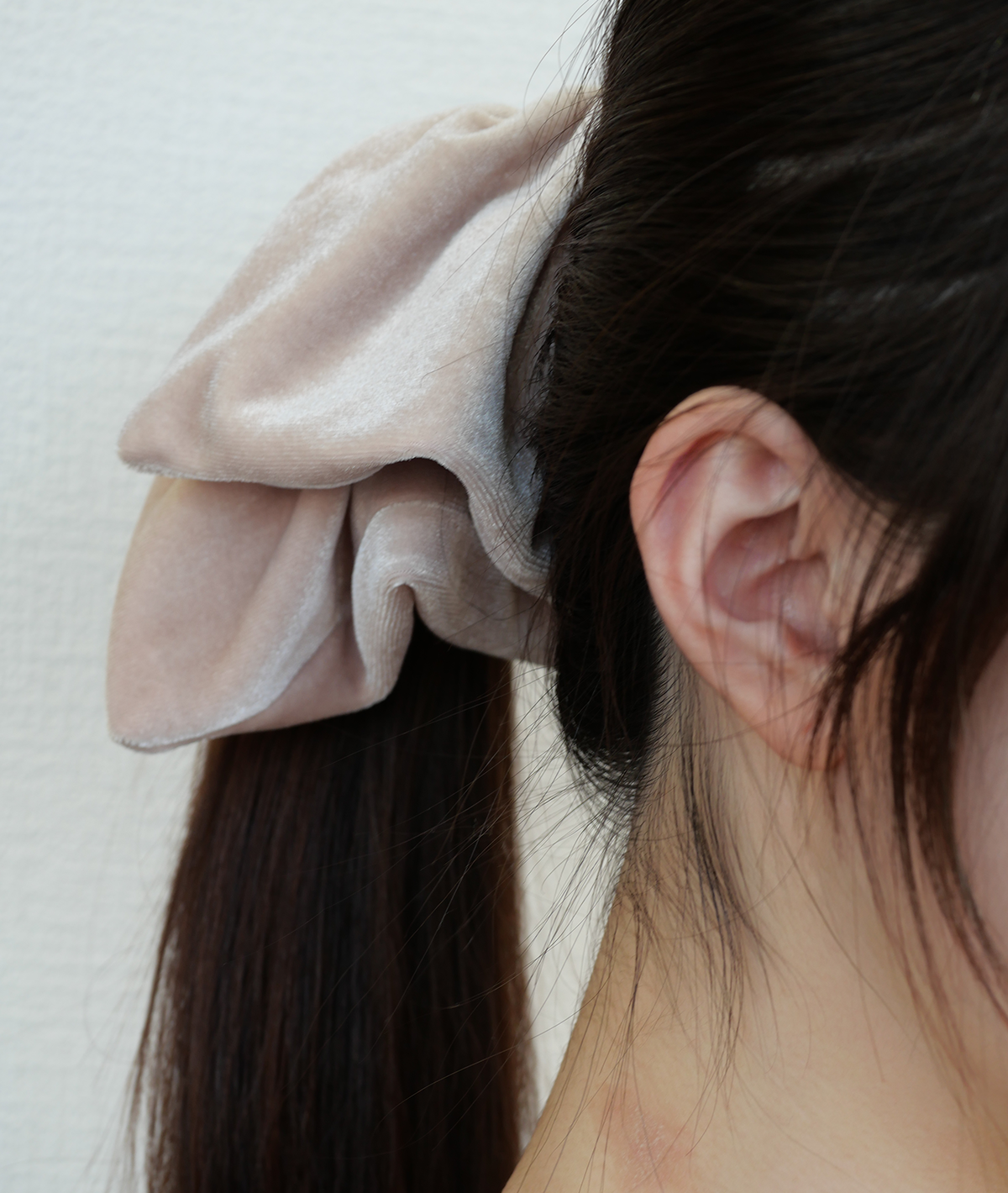 スクエアボリュームシュシュ