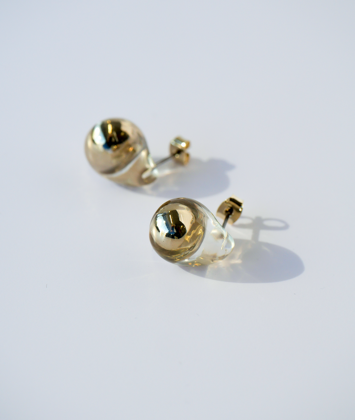 【RTP-51】メタルボールクリアピアス