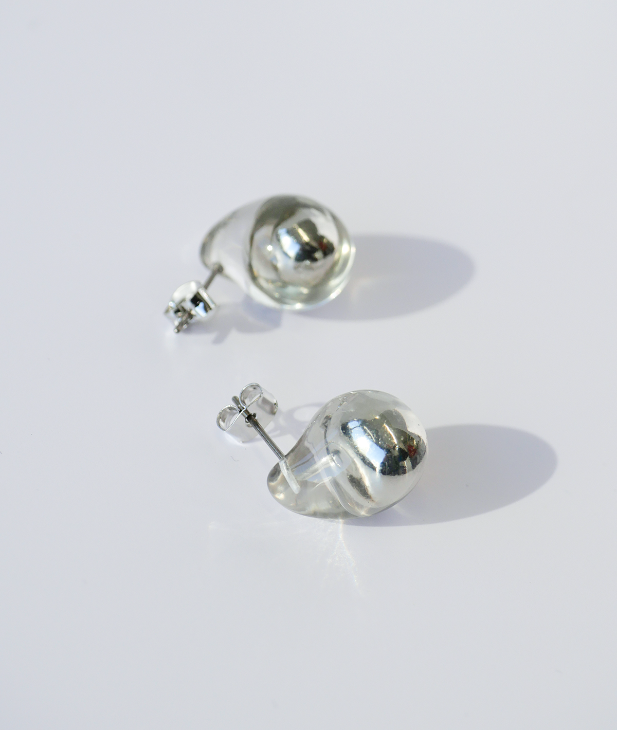 【RTP-51】メタルボールクリアピアス