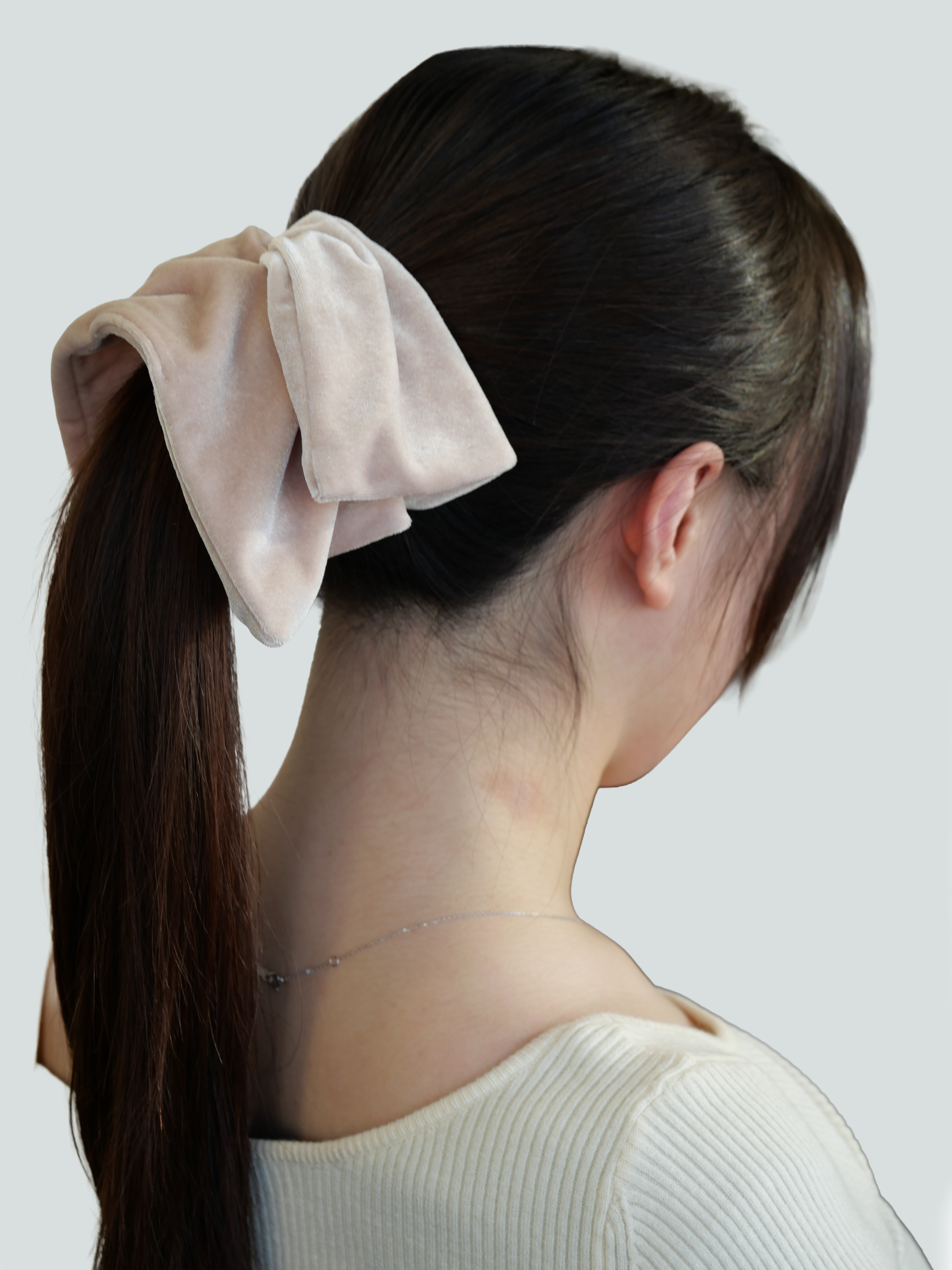 スクエアボリュームシュシュ