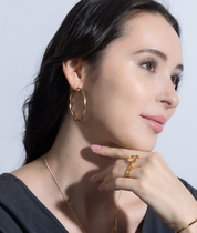 フレームリング ピアス